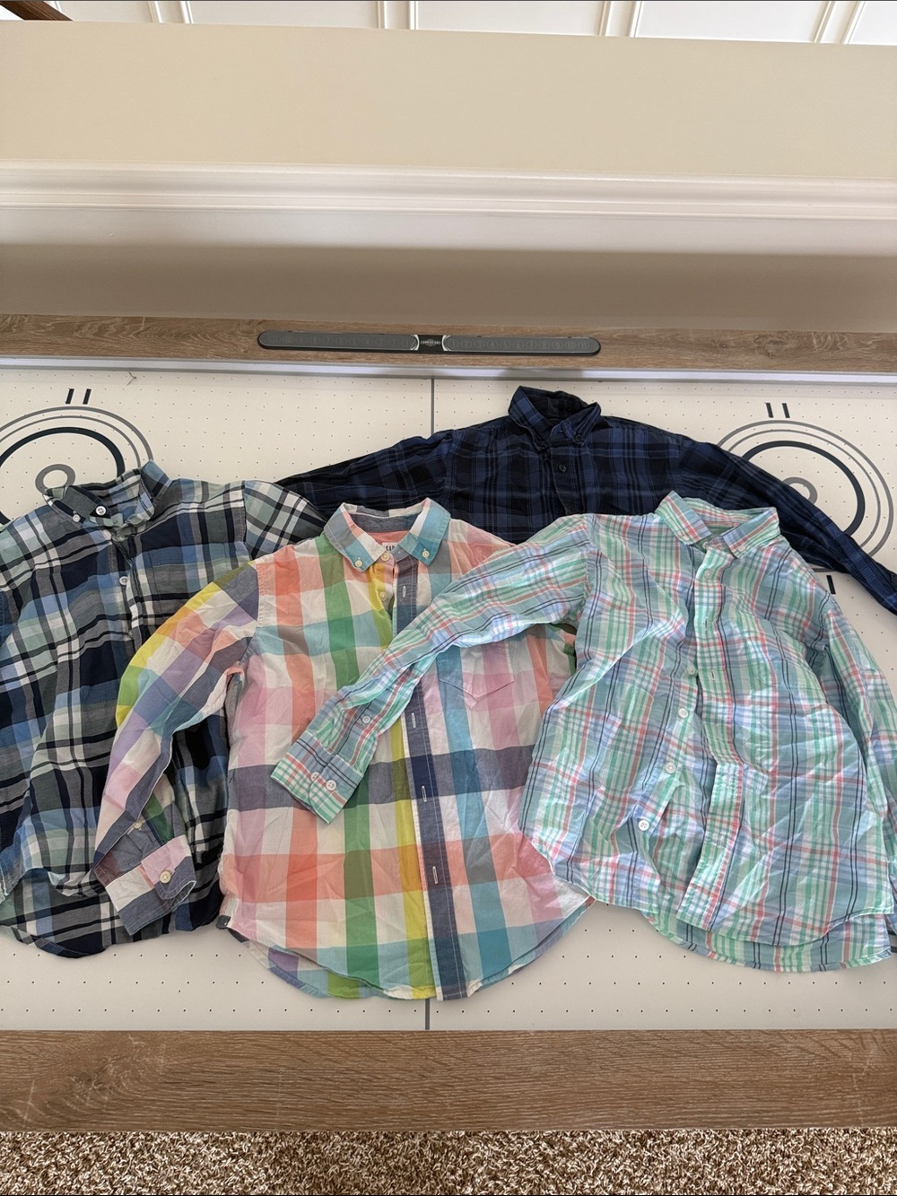 Boys 10-12 button down lot